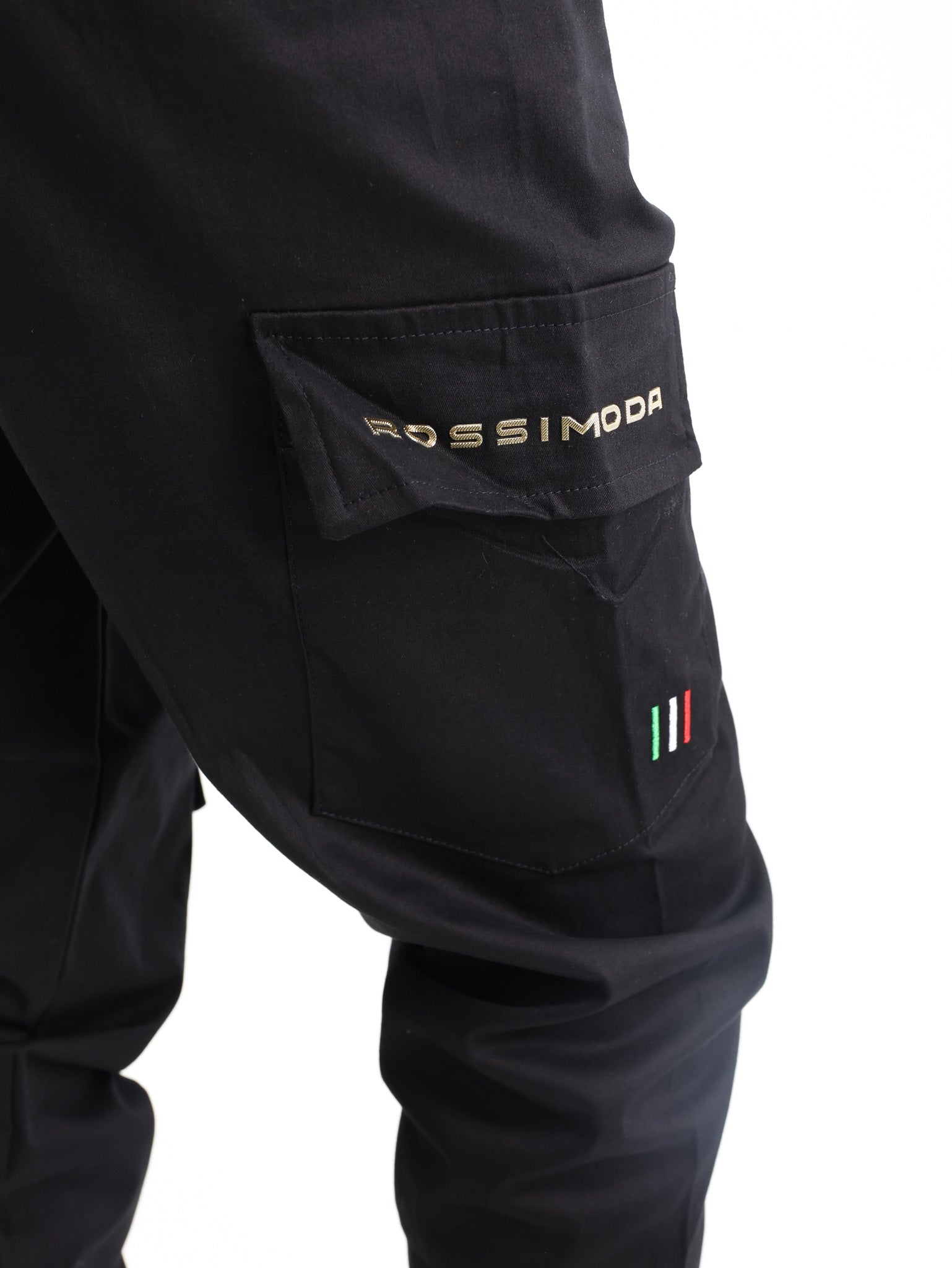 Rossimoda Cargo Pants Mario Black